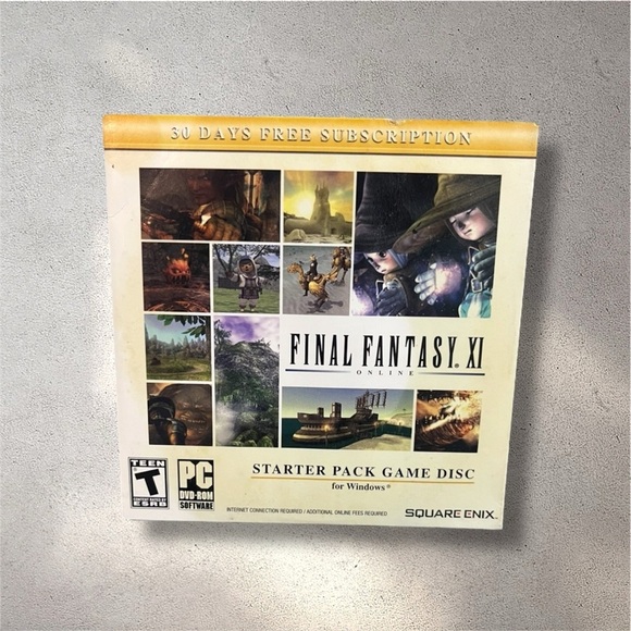 Final Fantasy XI Online: Starter Pack (PC, 2007) - Picture 2 of 4